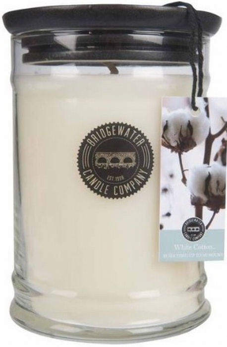 White Cotton Jar Large