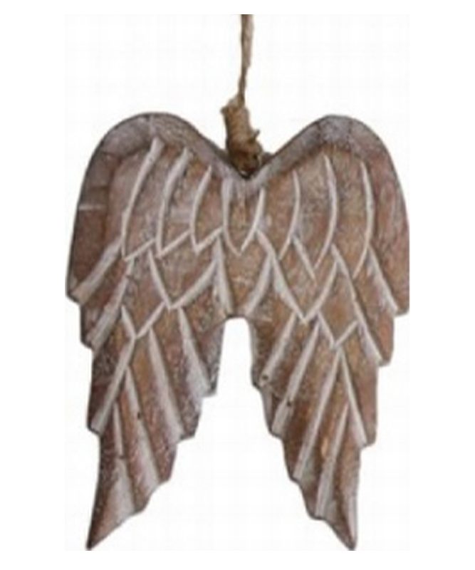 Hanger engelenvleugels taupe